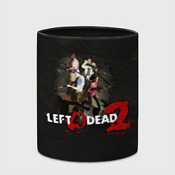 Кружка 3D Left 4 dead 2 команда, цвет: 3D-белый + черный — фото 2