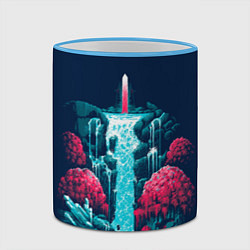 Кружка 3D Hyper Light Drifter, цвет: 3D-небесно-голубой кант — фото 2