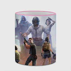 Кружка 3D PUBG банда, цвет: 3D-розовый кант — фото 2