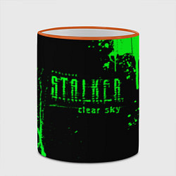 Кружка 3D Stalker sky art, цвет: 3D-оранжевый кант — фото 2