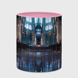 Кружка 3D Dark Souls III - Зал, цвет: 3D-белый + розовый — фото 2