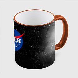 Кружка цветная Даня Наса космос