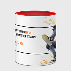 Кружка 3D Gabi, цвет: 3D-белый + красный — фото 2