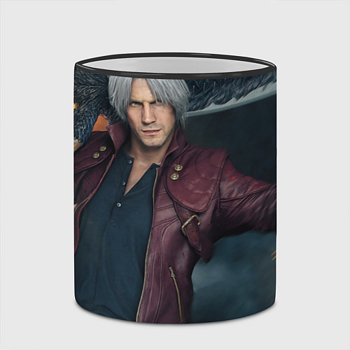 Кружка цветная DmC 6 - Dante / 3D-Черный кант – фото 2