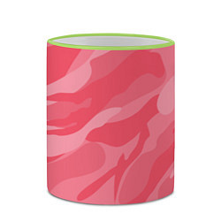Кружка 3D Pink military, цвет: 3D-светло-зеленый кант — фото 2