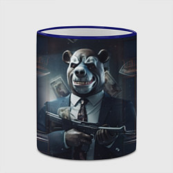 Кружка 3D Payday 3 bear, цвет: 3D-синий кант — фото 2