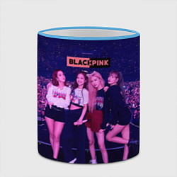 Кружка 3D Blackpink concert, цвет: 3D-небесно-голубой кант — фото 2