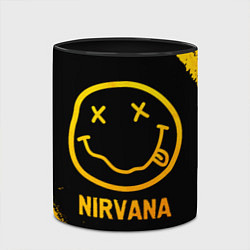 Кружка 3D Nirvana - gold gradient, цвет: 3D-белый + черный — фото 2