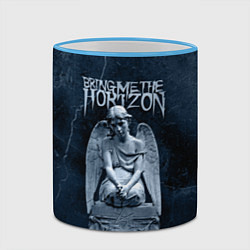 Кружка 3D Bring Me The Horizon Angel, цвет: 3D-небесно-голубой кант — фото 2