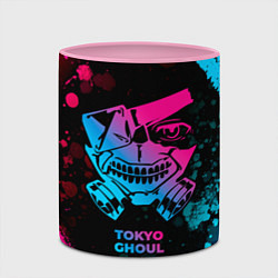 Кружка 3D Tokyo Ghoul - neon gradient, цвет: 3D-белый + розовый — фото 2