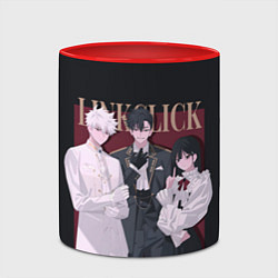 Кружка 3D Агенты времени - персонажи, цвет: 3D-белый + красный — фото 2