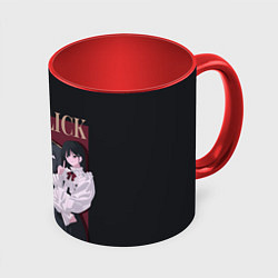 Кружка 3D Агенты времени - персонажи, цвет: 3D-белый + красный