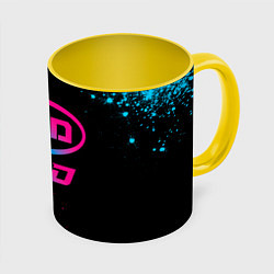 Кружка цветная BYD - neon gradient