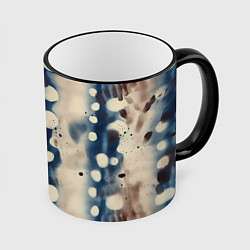 Кружка 3D Тай дай паттерн, цвет: 3D-черный кант