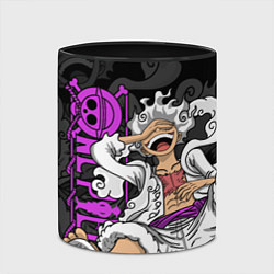 Кружка 3D One piece - Gear 5- purple, цвет: 3D-белый + черный — фото 2