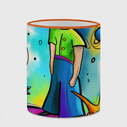 Кружка 3D Le Petit Prince, цвет: 3D-оранжевый кант — фото 2