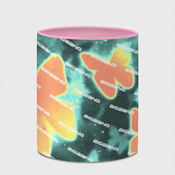 Кружка 3D Big Bang Бабочки, цвет: 3D-белый + розовый — фото 2