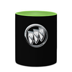 Кружка 3D Buick sport car, цвет: 3D-белый + светло-зеленый — фото 2