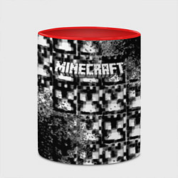 Кружка 3D Minecraft online game, цвет: 3D-белый + красный — фото 2