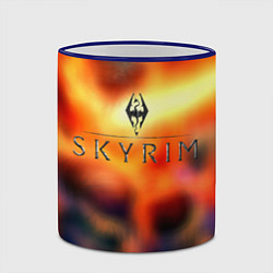 Кружка 3D Skyrim rpg game, цвет: 3D-синий кант — фото 2