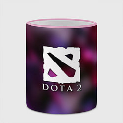 Кружка 3D Dota 2 valve, цвет: 3D-розовый кант — фото 2