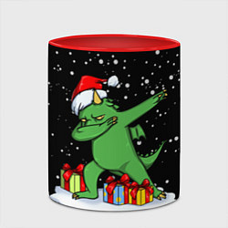 Кружка 3D Dragon dab, цвет: 3D-белый + красный — фото 2