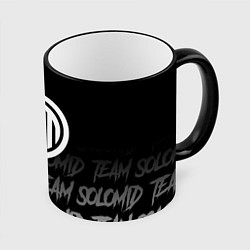 Кружка 3D TSM style, цвет: 3D-черный кант