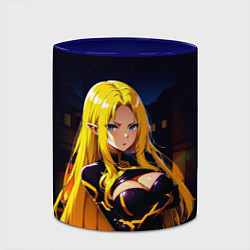 Кружка 3D Альфа - Сад теней, цвет: 3D-белый + синий — фото 2