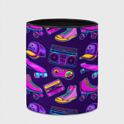 Кружка 3D Retro stuff, цвет: 3D-белый + черный — фото 2