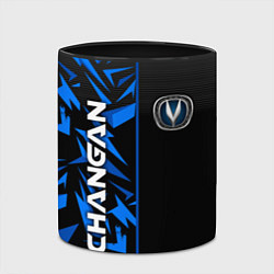 Кружка 3D Changan - blue uniform, цвет: 3D-белый + черный — фото 2