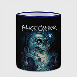Кружка 3D Night skull Alice Cooper, цвет: 3D-синий кант — фото 2