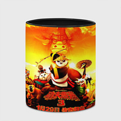 Кружка 3D Кунг-фу Панда Best Friend, цвет: 3D-белый + черный — фото 2