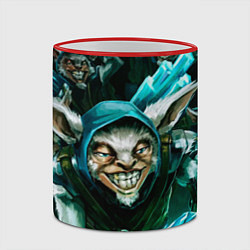 Кружка 3D Мипо Дота, цвет: 3D-красный кант — фото 2