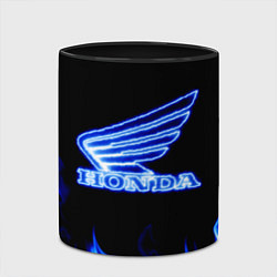 Кружка 3D Honda neon, цвет: 3D-белый + черный — фото 2