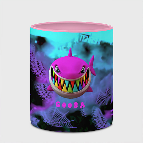 Кружка цветная 6ix9ine neon / 3D-Белый + розовый – фото 2
