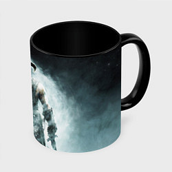 Кружка 3D Skyrim - Dovahkiin, цвет: 3D-белый + черный