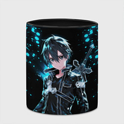 Кружка 3D Kirito - Мастера меча онлайн, цвет: 3D-белый + черный — фото 2