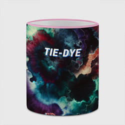 Кружка 3D Tie - dye, цвет: 3D-розовый кант — фото 2
