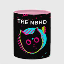 Кружка 3D The Neighbourhood - rock star cat, цвет: 3D-белый + розовый — фото 2