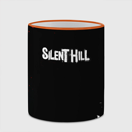 Кружка цветная Silenthill краски / 3D-Оранжевый кант – фото 2