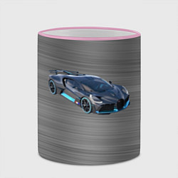 Кружка 3D Bugatti Divo - Бугатти, цвет: 3D-розовый кант — фото 2
