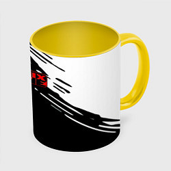 Кружка 3D Comix zone краски sega, цвет: 3D-белый + желтый