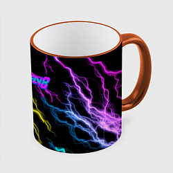 Кружка 3D Tekken 8 steel storm, цвет: 3D-оранжевый кант