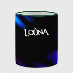 Кружка 3D Louna neon bend, цвет: 3D-зеленый кант — фото 2