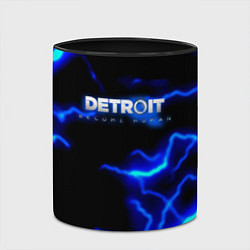 Кружка 3D Detroit become human storm, цвет: 3D-белый + черный — фото 2