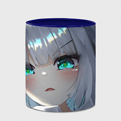 Кружка 3D Touhou Project Youmu Konpaku мило, цвет: 3D-белый + синий — фото 2