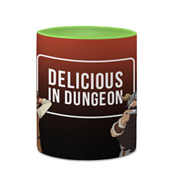 Кружка 3D Delicious in Dungeon - Characters, цвет: 3D-белый + светло-зеленый — фото 2