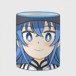 Кружка 3D Реинкарнация Безработного Roxy Megurdia smile, цвет: 3D-небесно-голубой кант — фото 2