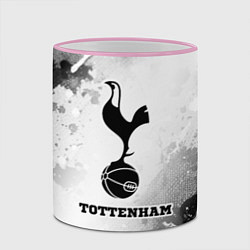 Кружка 3D Tottenham sport на светлом фоне, цвет: 3D-розовый кант — фото 2