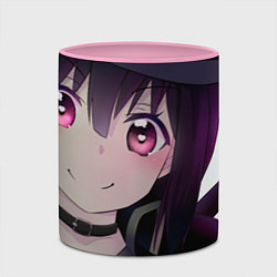 Кружка 3D Konosuba Мэгумин, цвет: 3D-белый + розовый — фото 2